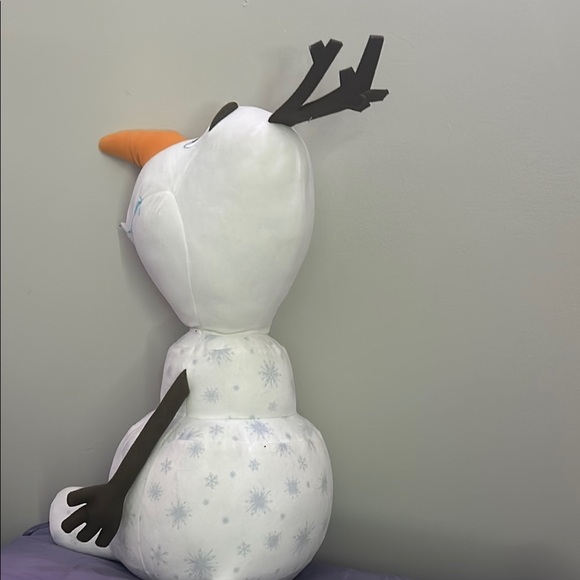 Olaf Snowman Plush with Orange Nose - Picture 7 of 8